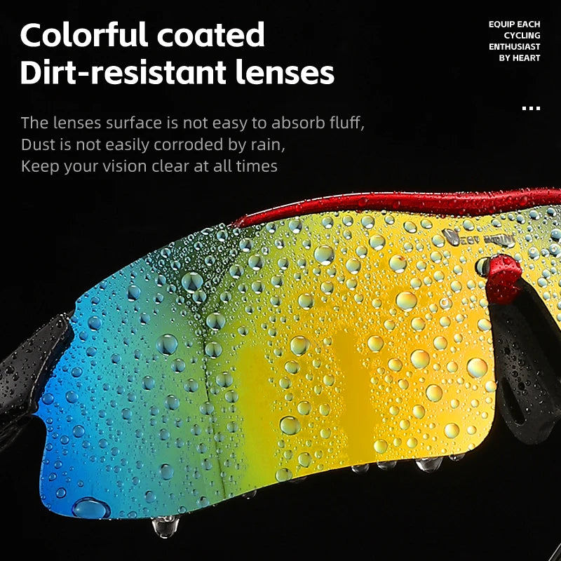 WEST BIKING Cycling Sunglasses – Sports MTB & Road Bike Goggles, UV400 Protection Eyewear for Men & Women