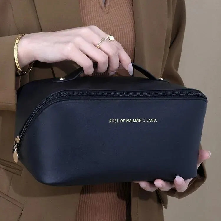 Makeup Organizer Toiletry Kit Bag — Luxury Cosmetic Storage Pouch & Travel Organizer Case for Women