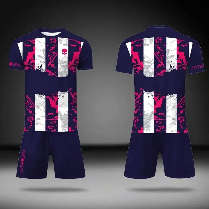 Summer Sports Two-Piece Set – Breathable T-Shirt & Shorts Outfit