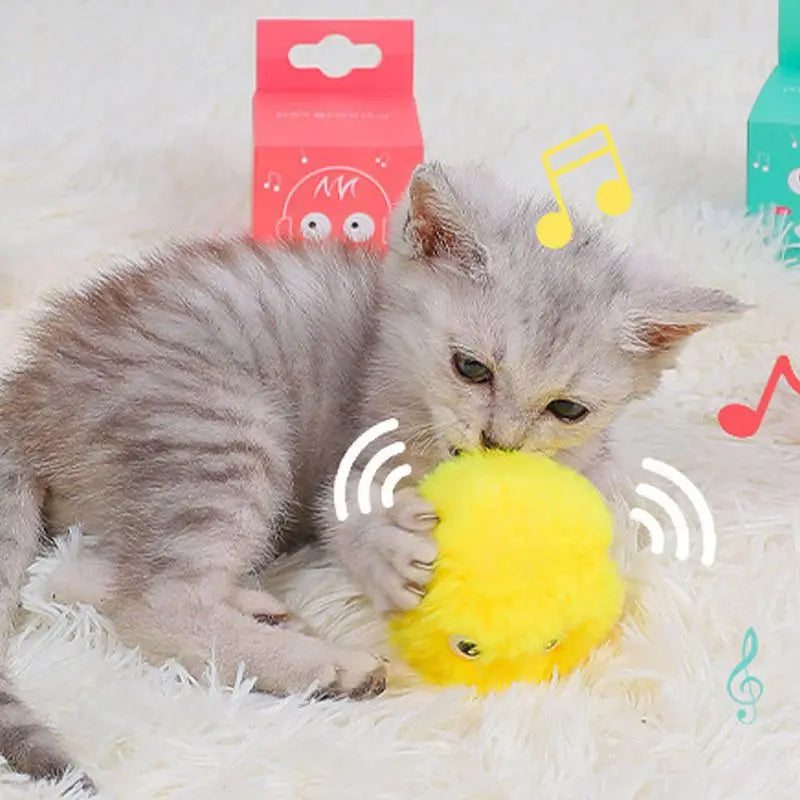 Interactive Catnip Ball Toy – Fun & Training for Cats and Kittens