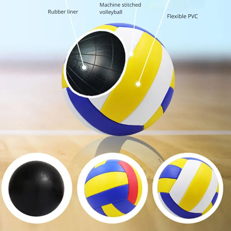 Size 5 Professional Volleyball – Indoor, Outdoor, Beach & Training Use