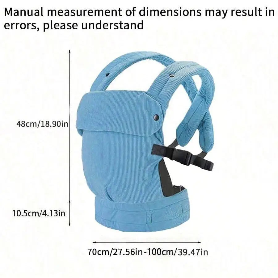 1Pc Simple Baby Carrier for Infants & Toddlers – Lightweight Multifunctional Front-Hold Carrier