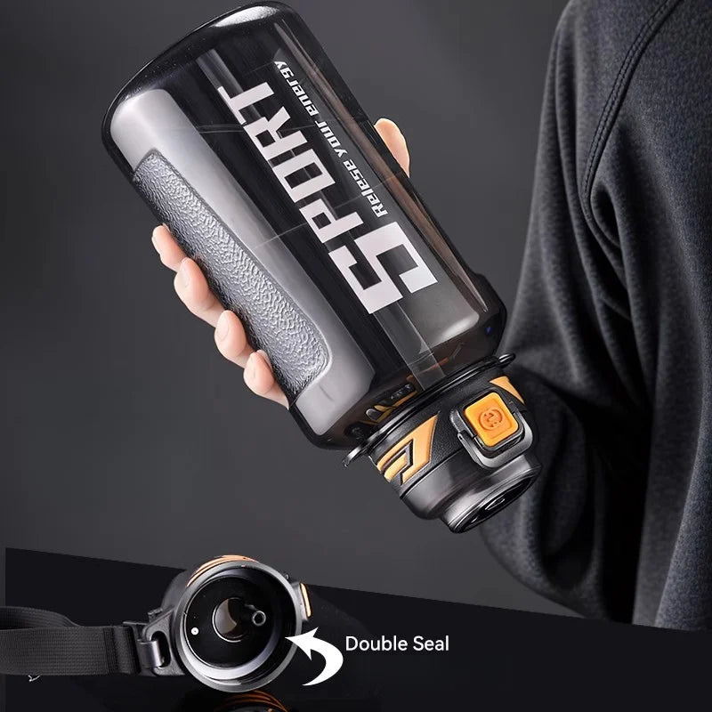 GIANXI Large Sport Water Bottle – Leak-Proof, Dual-Drink, Portable Outdoor Cup