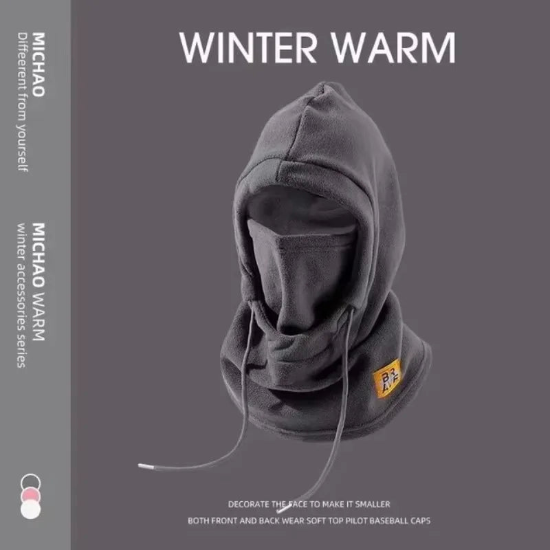 3-in-1 Winter Windproof Balaclava – Hat, Mask & Neck Warmer for Men & Women