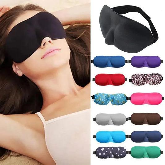 Blockout Eye Mask for Sleeping – Comfortable Sleep Aid for Men & Women
