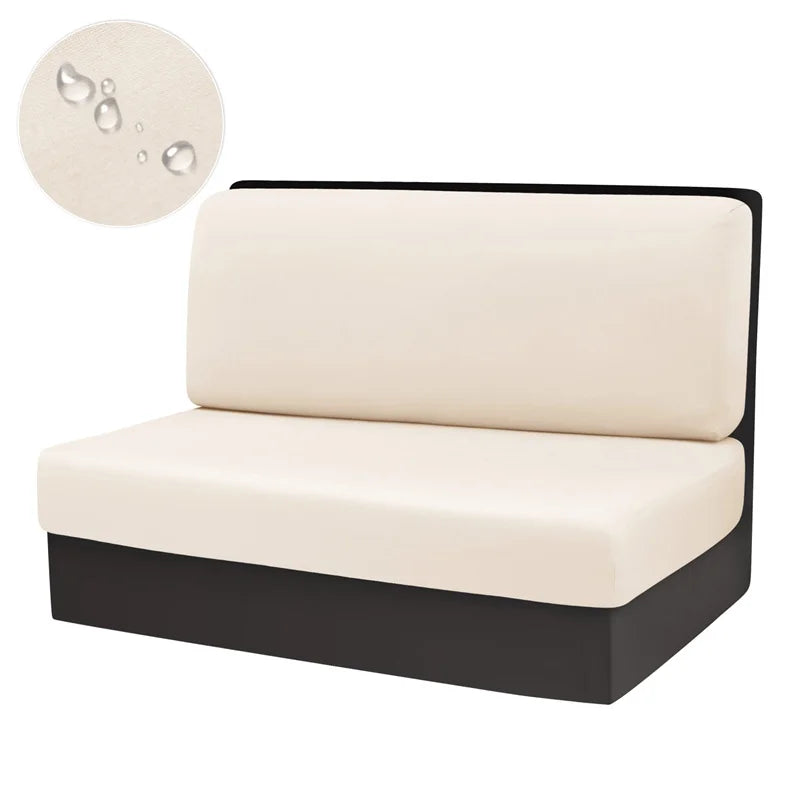 2-Piece RV Dinette Cushion Covers – Stretch Sofa & Bench Seat Covers