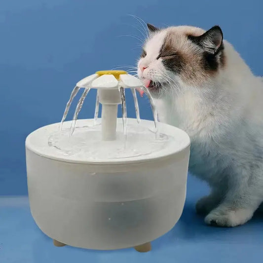 Automatic Cat Water Fountain – 1200mL USB Silent Pet Dispenser with Filter