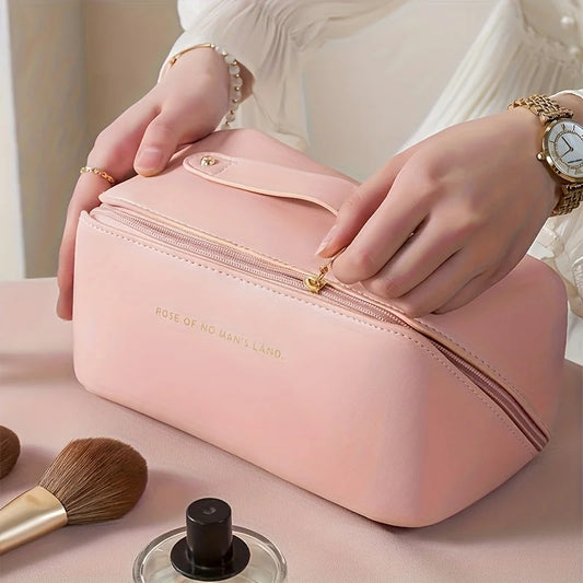 Makeup Organizer Toiletry Kit Bag — Luxury Cosmetic Storage Pouch & Travel Organizer Case for Women