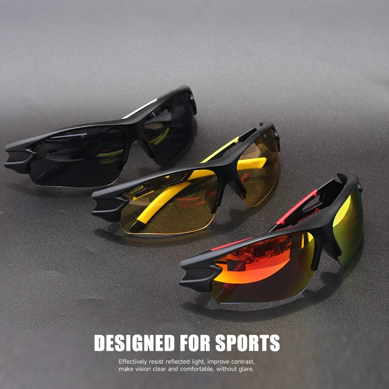 Unisex Sports Sunglasses – Semi-Rimless