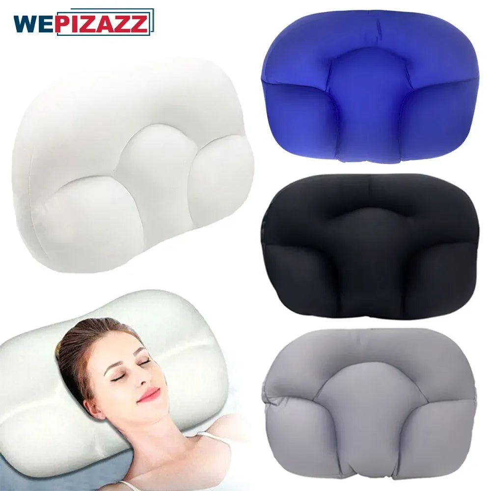 Egg-Shaped Memory Foam Neck Pillow – Soft Orthopedic Butterfly Cushion