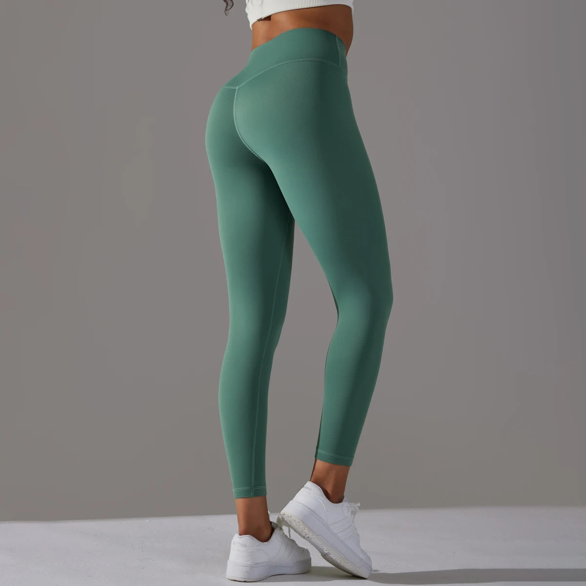 Women’s Yoga Leggings High Waist Fitness Pants – Breathable Running, Cycling & Gym Workout Sportswear