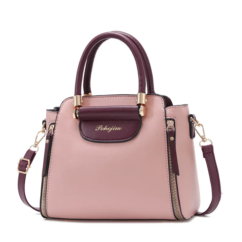2025 Women’s PU Leather Handbag – Luxury Tote & Crossbody Shoulder Bag