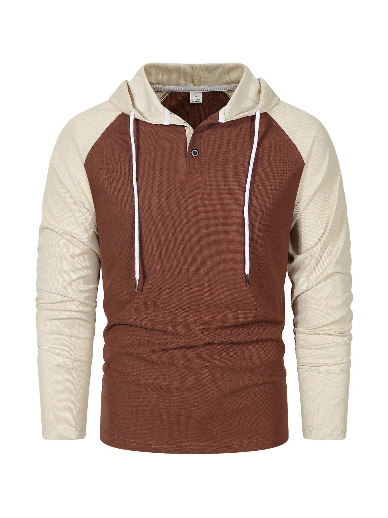 Men's 2024 Cotton Hoodie — Long Sleeve, Quick-Dry, Loose Fit, Casual Workout Pullover