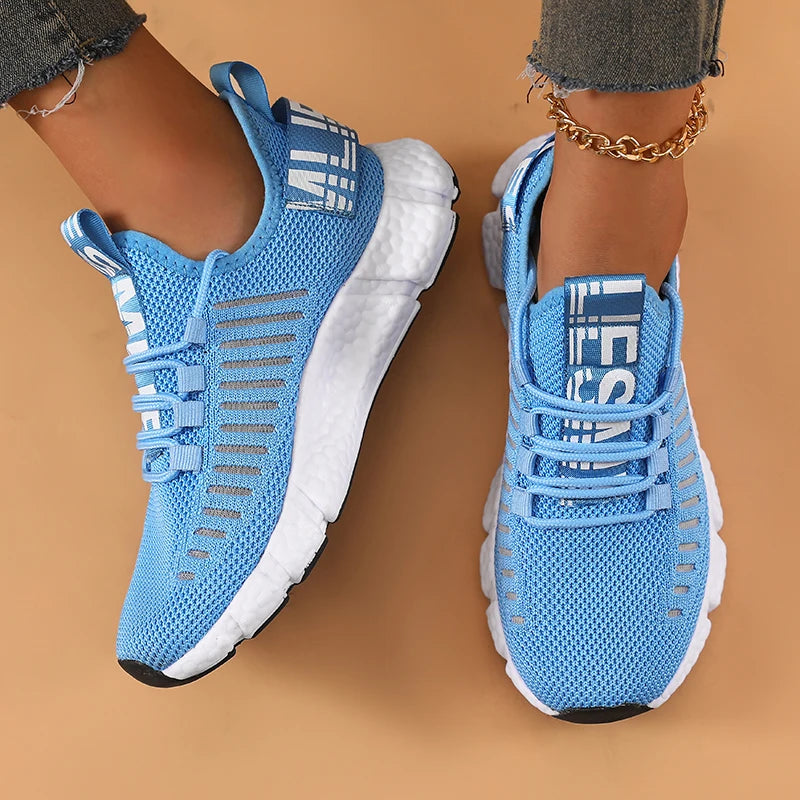 Women’s Casual Sneakers – Lightweight Breathable Running & Walking Sports Shoes 2025