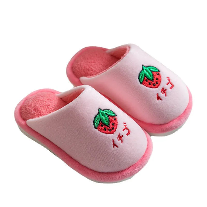 Kids Winter Warm Slippers – Cotton Home Shoes for Boys & Girls