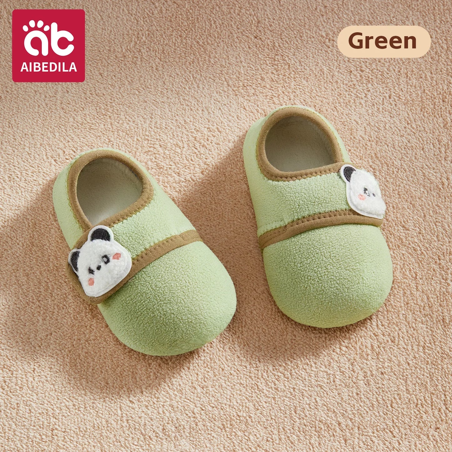 AIBEDILA Toddler Non-Slip Winter Booties (0–4T)