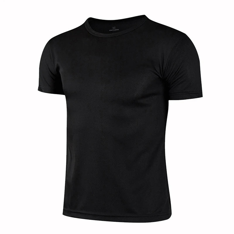 Men's Quick-Dry Sports T-Shirt — Breathable Gym & Running Tee