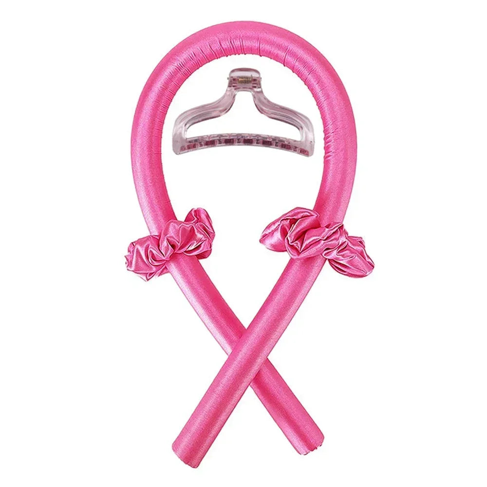 Heatless Curling Rod Headband – Soft, No-Heat Hair Rollers for Sleeping Curls