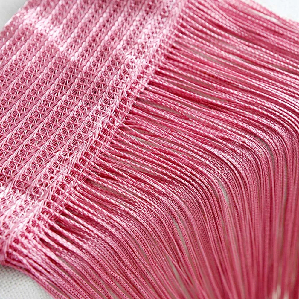 Tassel Thread Curtain 50x200cm – Decorative Panel for Door, Window, or Room Divider