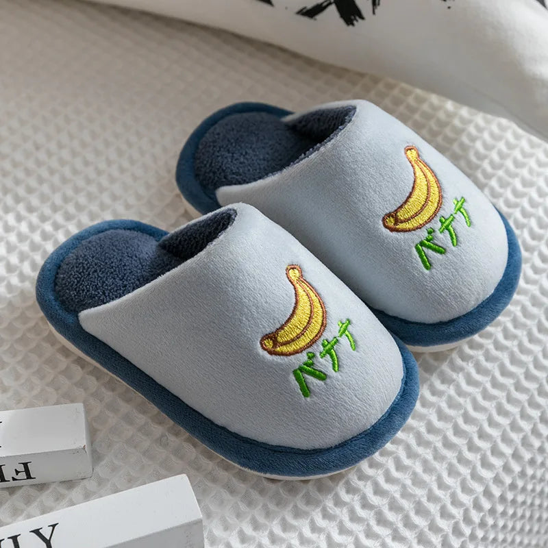 Kids Winter Warm Slippers – Cotton Home Shoes for Boys & Girls