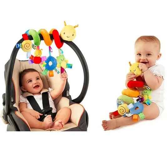 Cute Spiral Hanging Baby Toy – Crib, Stroller & Car Seat Rattle