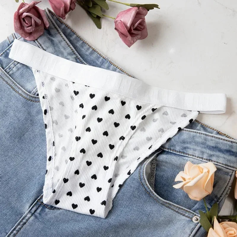 Women’s Cotton Briefs – Low-Waist Comfortable Panties, Lingerie Underwear