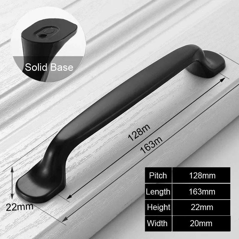 Black Cabinet Handles & Knobs – Modern Drawer Pulls, Cupboard & Kitchen Furniture Hardware