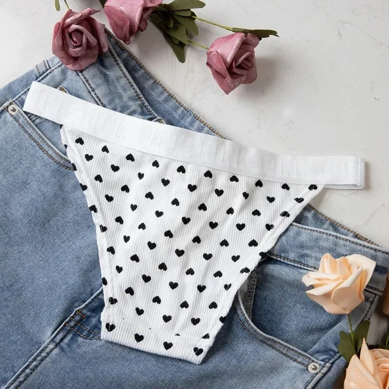 Women’s Cotton Briefs – Low-Waist Comfortable Panties, Lingerie Underwear