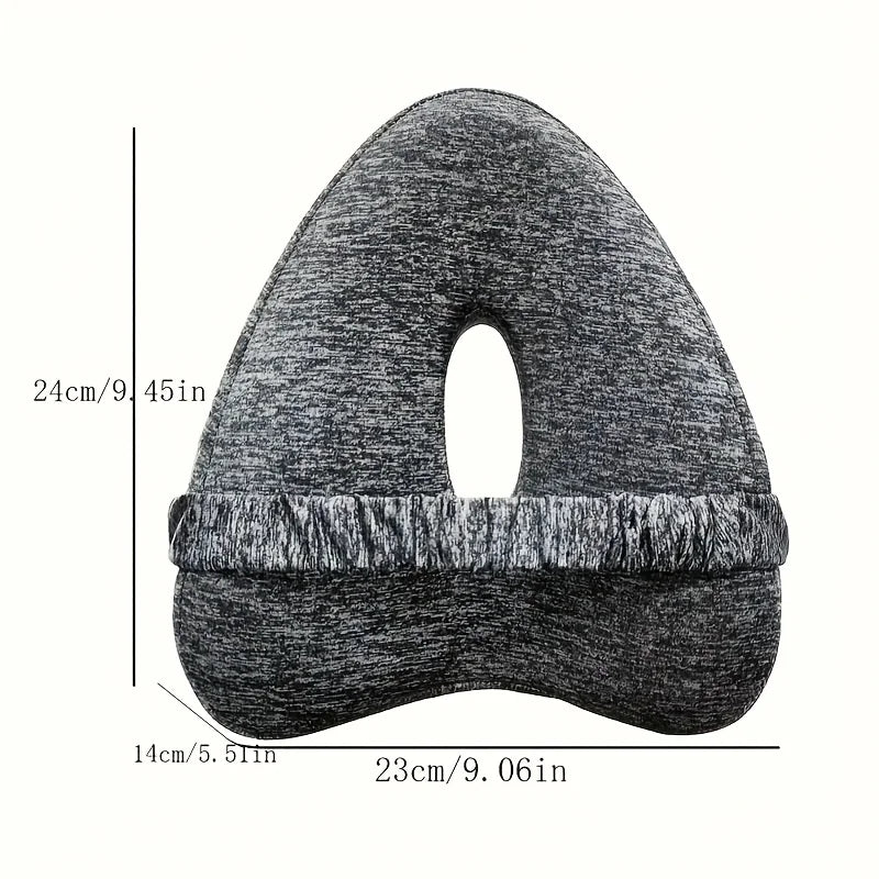 Highly Comfortable Ergonomic Memory Foam Leg Pillow Designed for Side Sleepers