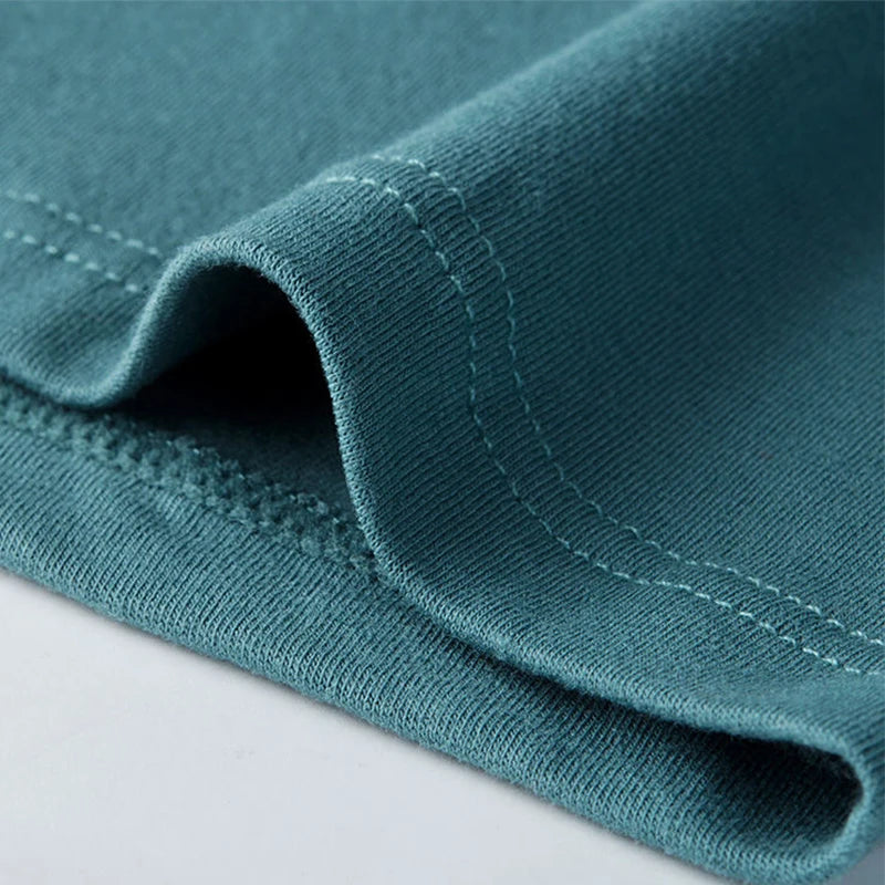 4-Pack Men's Cotton Boxer Briefs – Solid, U-Convex, Plus Size L-6XL