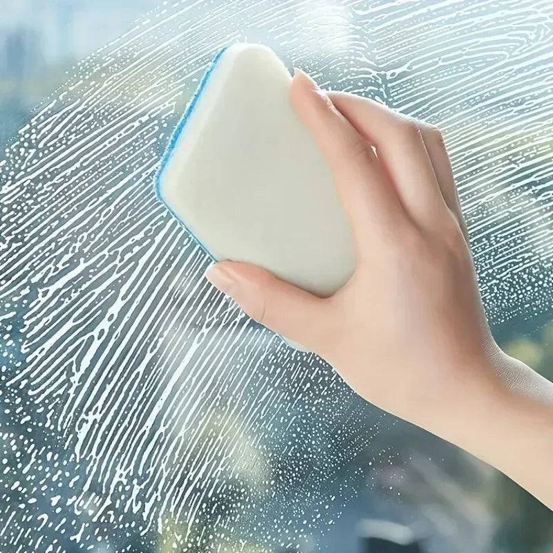 1 Set Long Handle Multi-Functional Cleaning Sponge – Removable Brush for Bathroom, Bathtub, Tiles, and Floor
