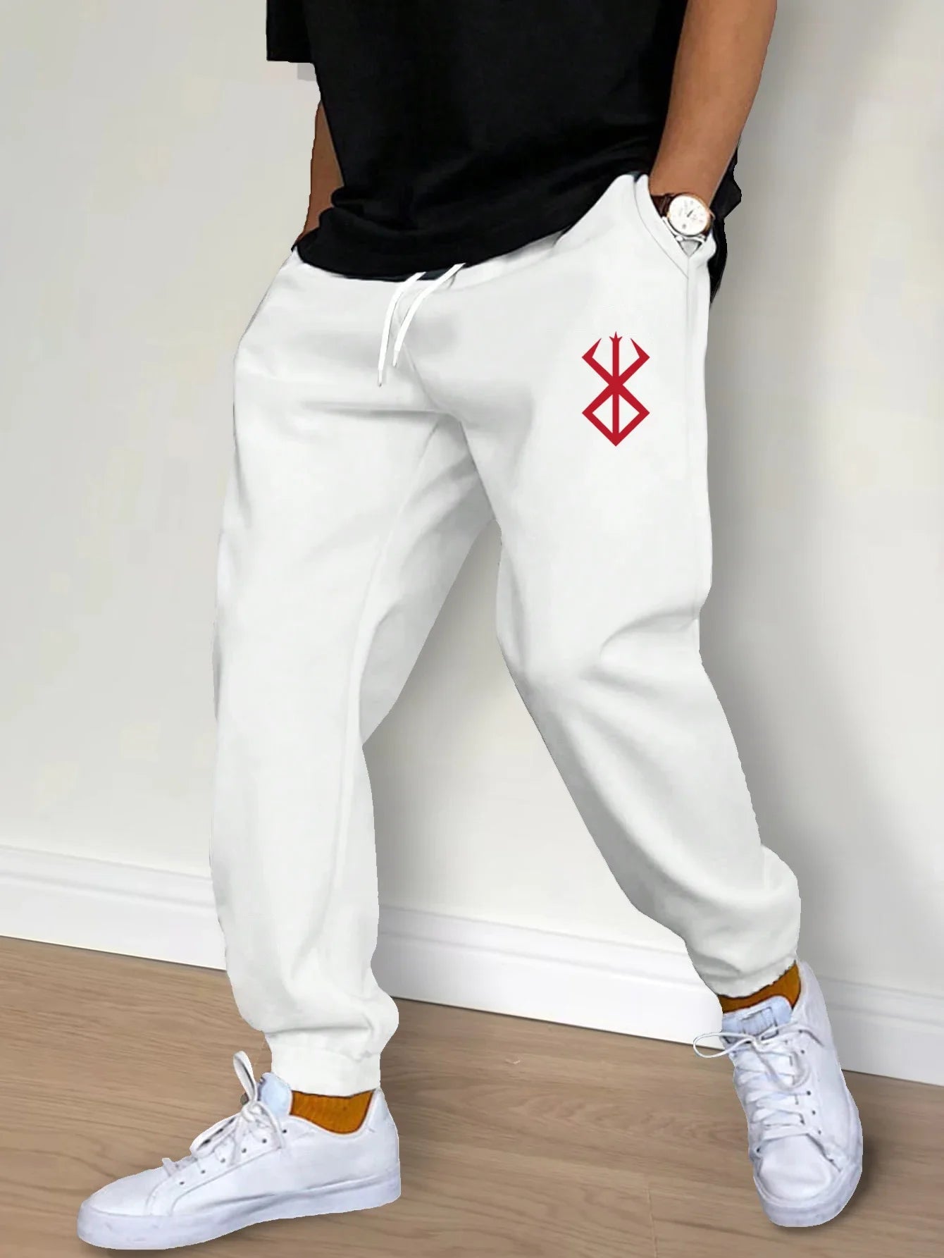 Men's Casual Joggers – Drawstring, Fitness, Streetwear.