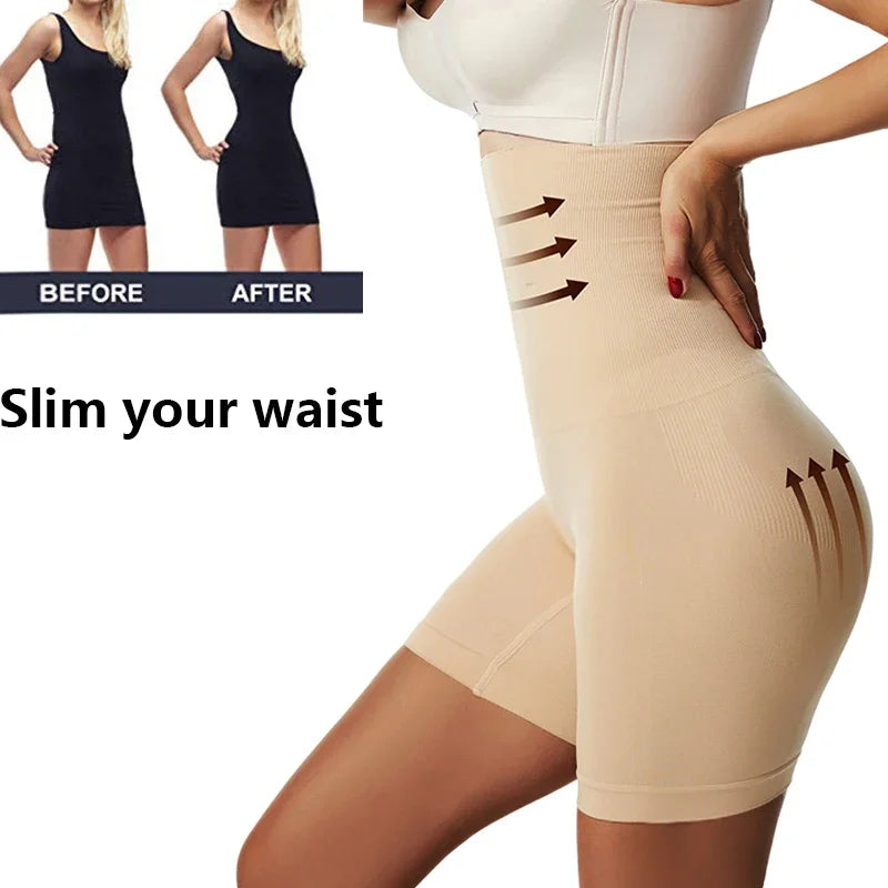 Women’s High-Waist Shapewear – Seamless Butt Lifter & Tummy Control Panty