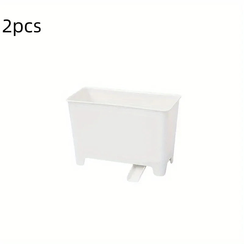 Mini Kitchen Trash Can – Sink Drain Basket with Dry-Wet Separation & Filtration