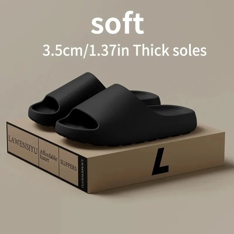 Coconut Slippers – Soft, Thick-Soled, Non-Slip Summer Sandals for All-Day Comfort