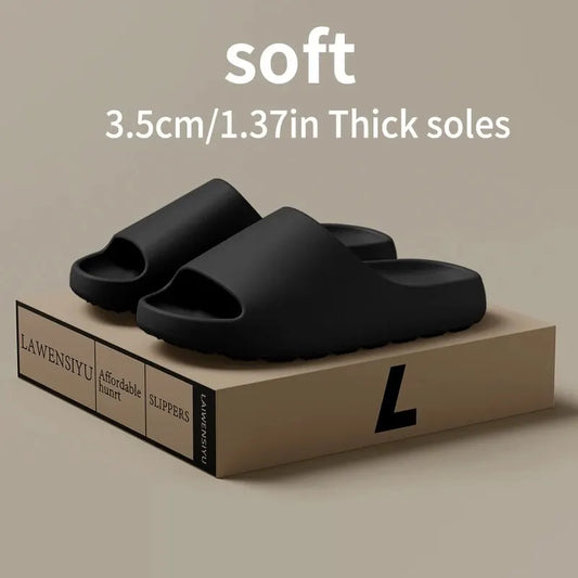 Coconut Slippers – Soft, Thick-Soled, Non-Slip Summer Sandals for All-Day Comfort