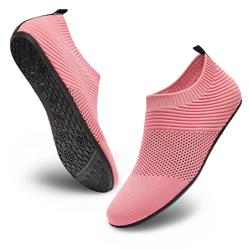 Unisex Quick-Dry Water Shoes – Barefoot Aqua Socks with Translucent Soles