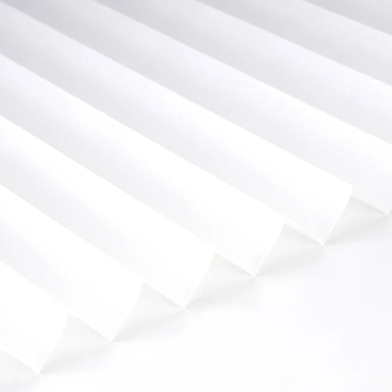Adhesive Pleated Window Shades – Non-Woven Blackout Zebra Blinds .