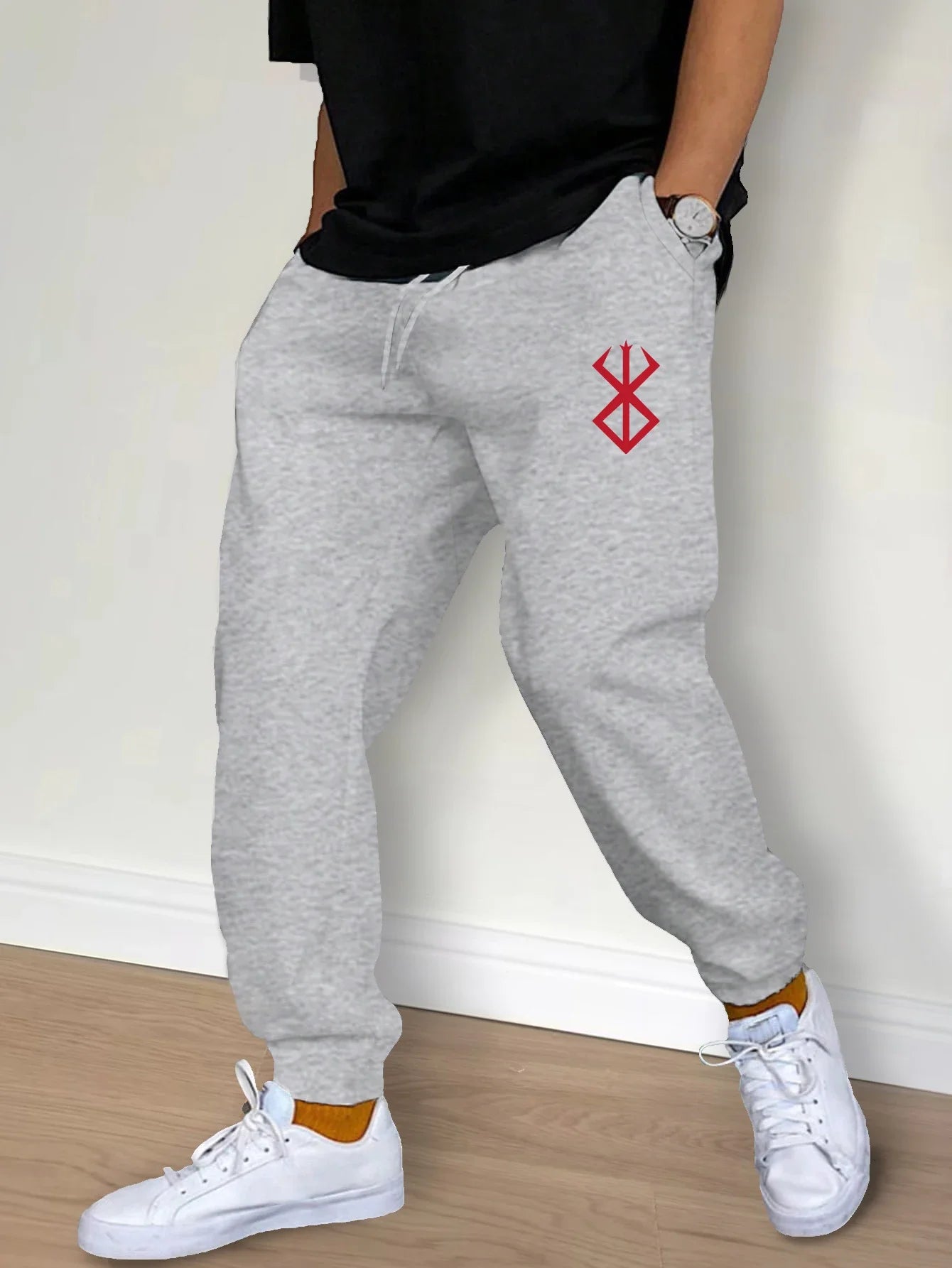 Men's Casual Joggers – Drawstring, Fitness, Streetwear.