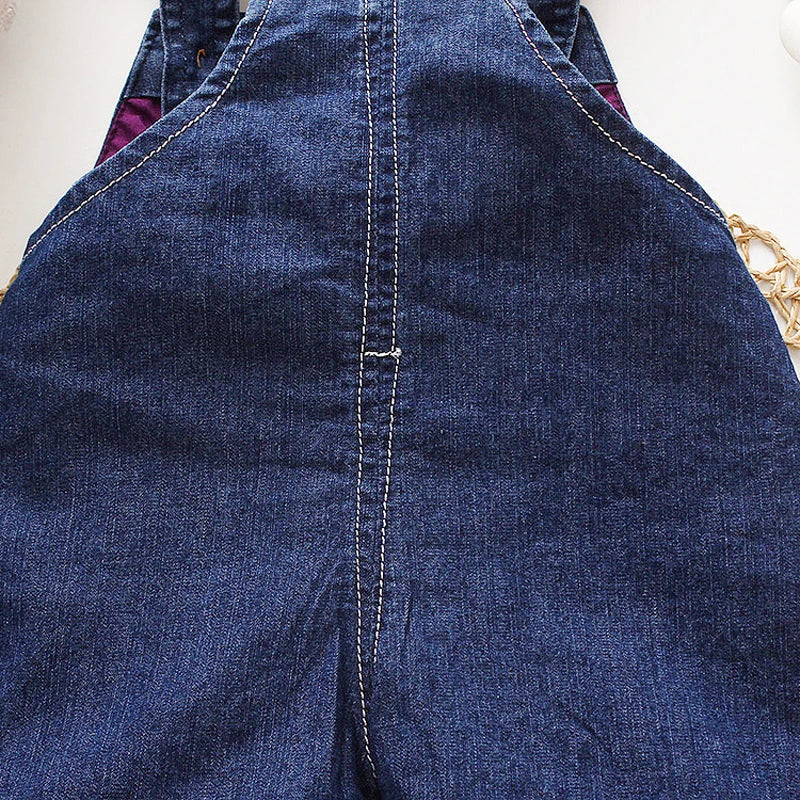 IENENS Summer Baby Kids Denim Overalls Jumper Pants Shorts Playsuit Toddler Infant Boys Girls Clothing Trousers