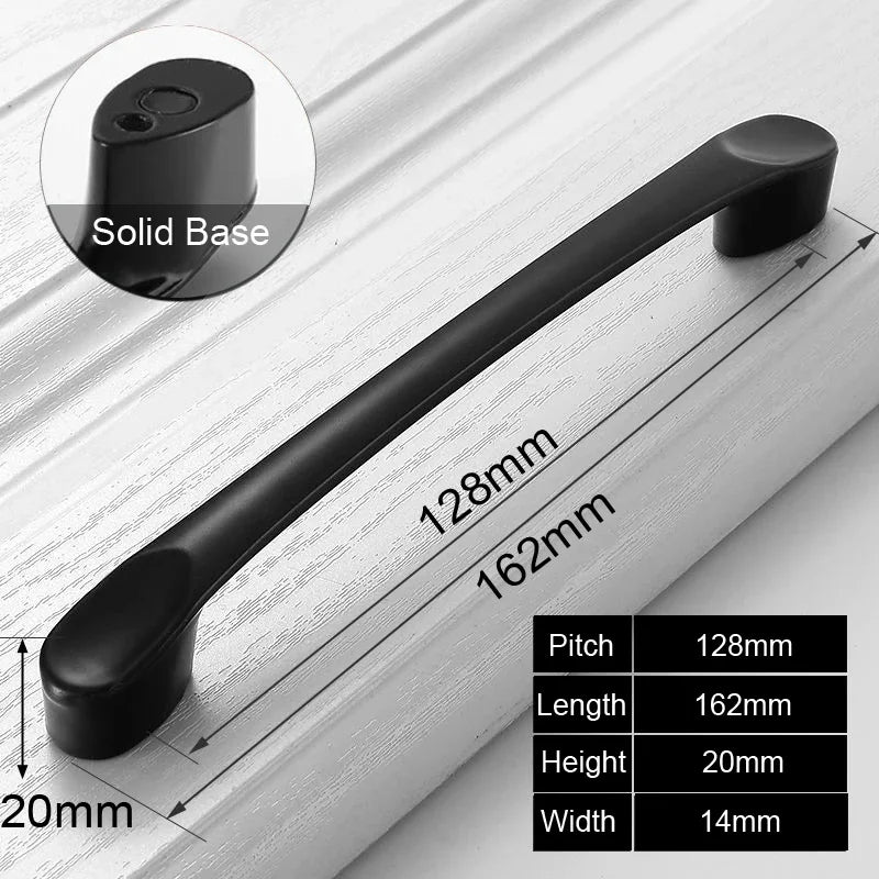 Black Cabinet Handles & Knobs – Modern Drawer Pulls, Cupboard & Kitchen Furniture Hardware
