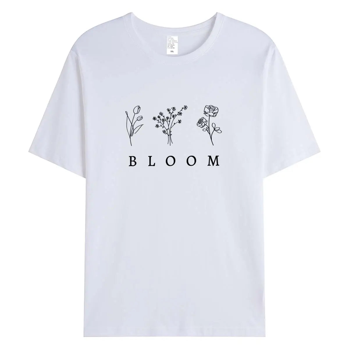 Women’s Oversized Cotton Summer T-Shirt – Short Sleeve Casual Tee
