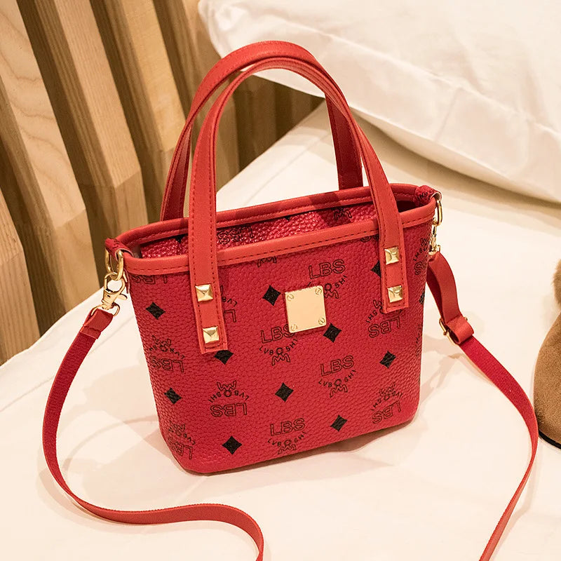 2025 Women’s Mini Bucket Bag – Vintage Top Handle Crossbody Purse, Small Retro Shoulder Handbag, Free Shipping