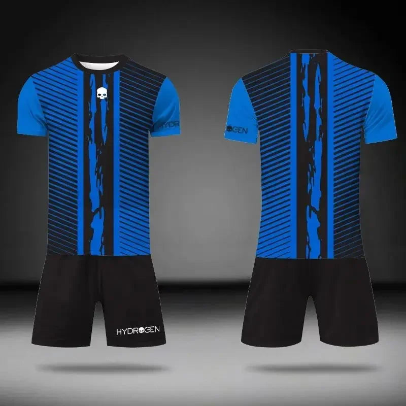 Summer Sports Two-Piece Set – Breathable T-Shirt & Shorts Outfit