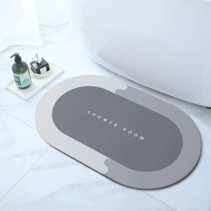 Non-Slip Bathroom Floor Mat – Soft, Absorbent & Quick-Dry