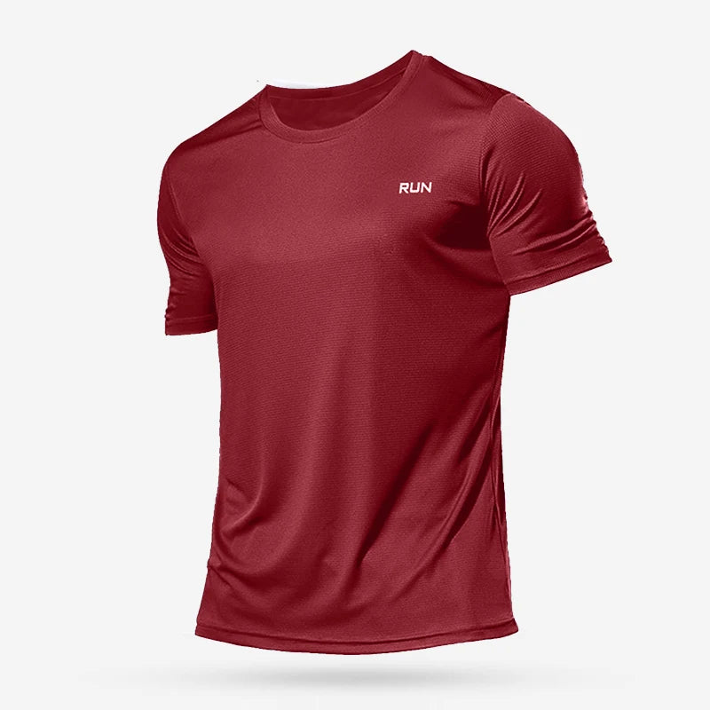 Men’s Quick-Dry Sports T-Shirt – Fitness, Running & Gym Jersey