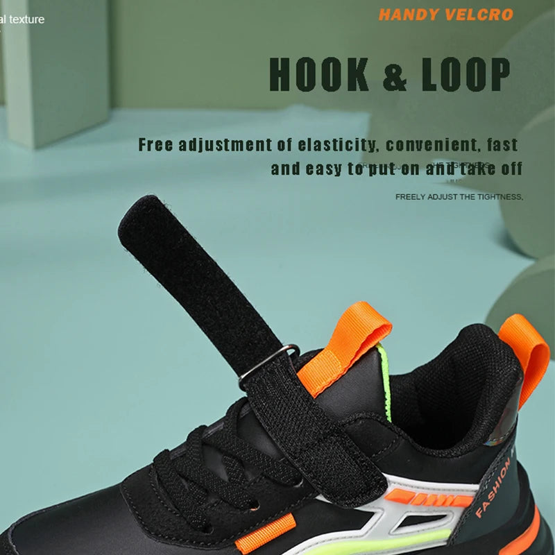 Kids Casual Sneakers – Soft Sole, Non-Slip Walking Shoes for Boys & Girls, Outdoor Sport Student Footwear ✅