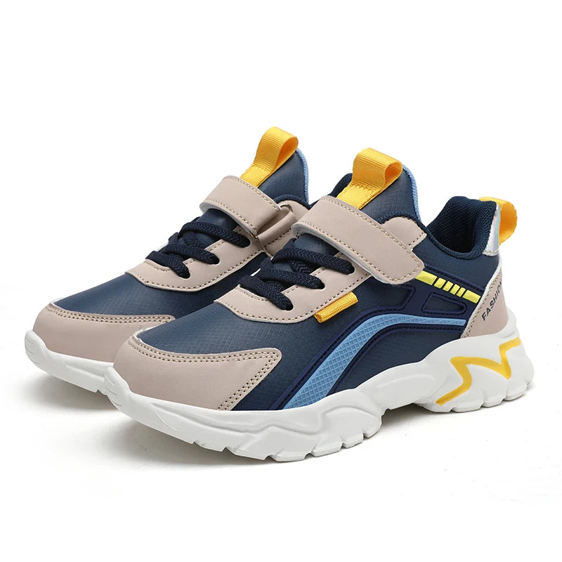 Kids Casual Sneakers – Soft Sole, Non-Slip Walking Shoes for Boys & Girls, Outdoor Sport Student Footwear ✅