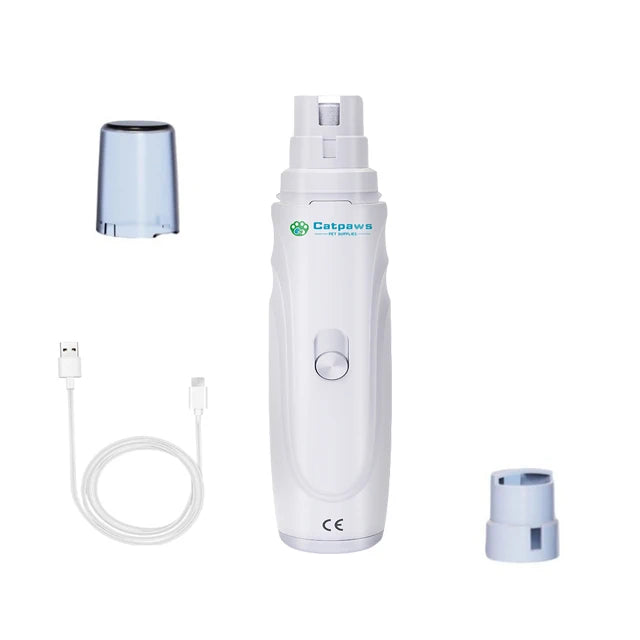 USB Rechargeable Quiet Electric Pet Nail Grinder & Trimmer