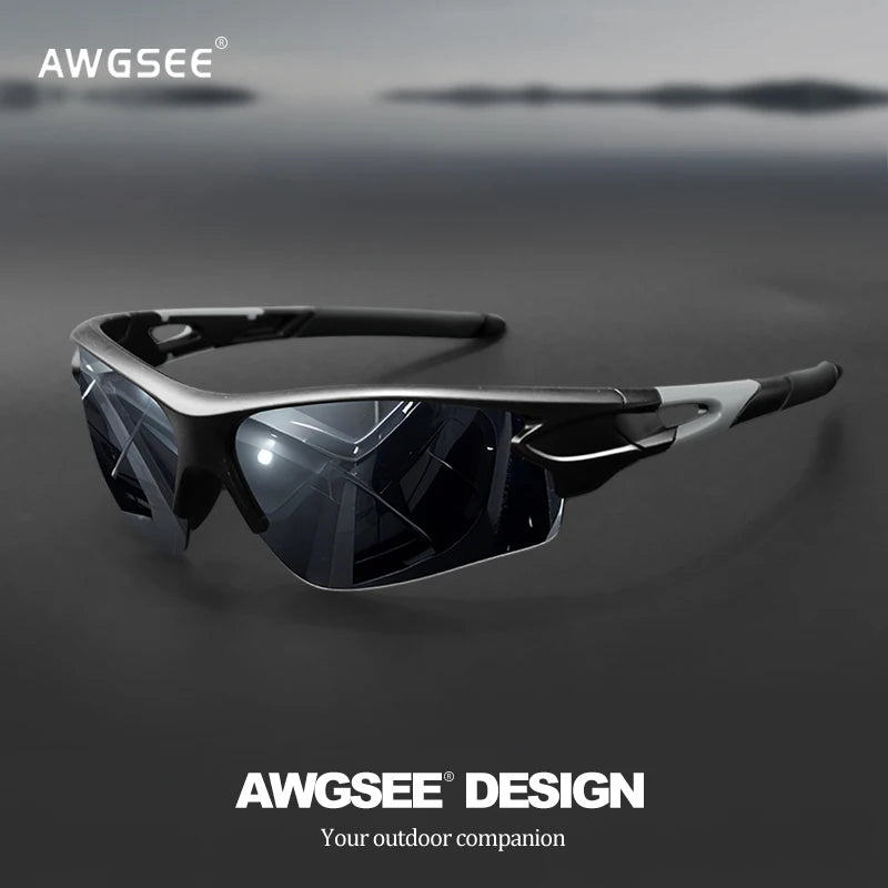 Unisex Sports Sunglasses – Semi-Rimless
